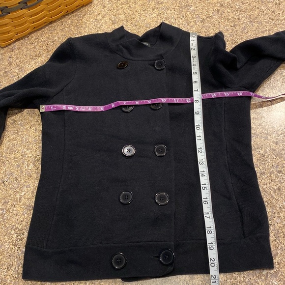 Talbots Black Sweater Petites Small - Picture 4 of 15